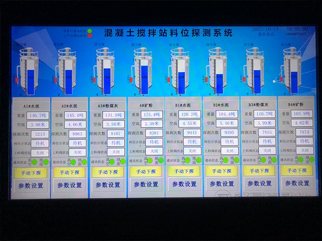 攪拌站防打錯料、防冒倉系統(tǒng)